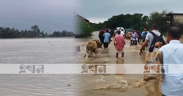 সুনামগঞ্জে বন্যা